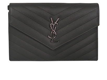 Monogram Chain Wallet, front view